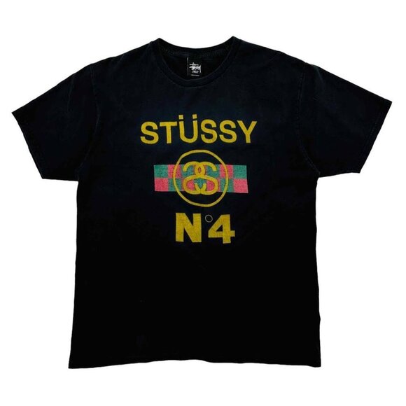 Vintage STUSSY No. 4 Tee - Picture 2 of 5